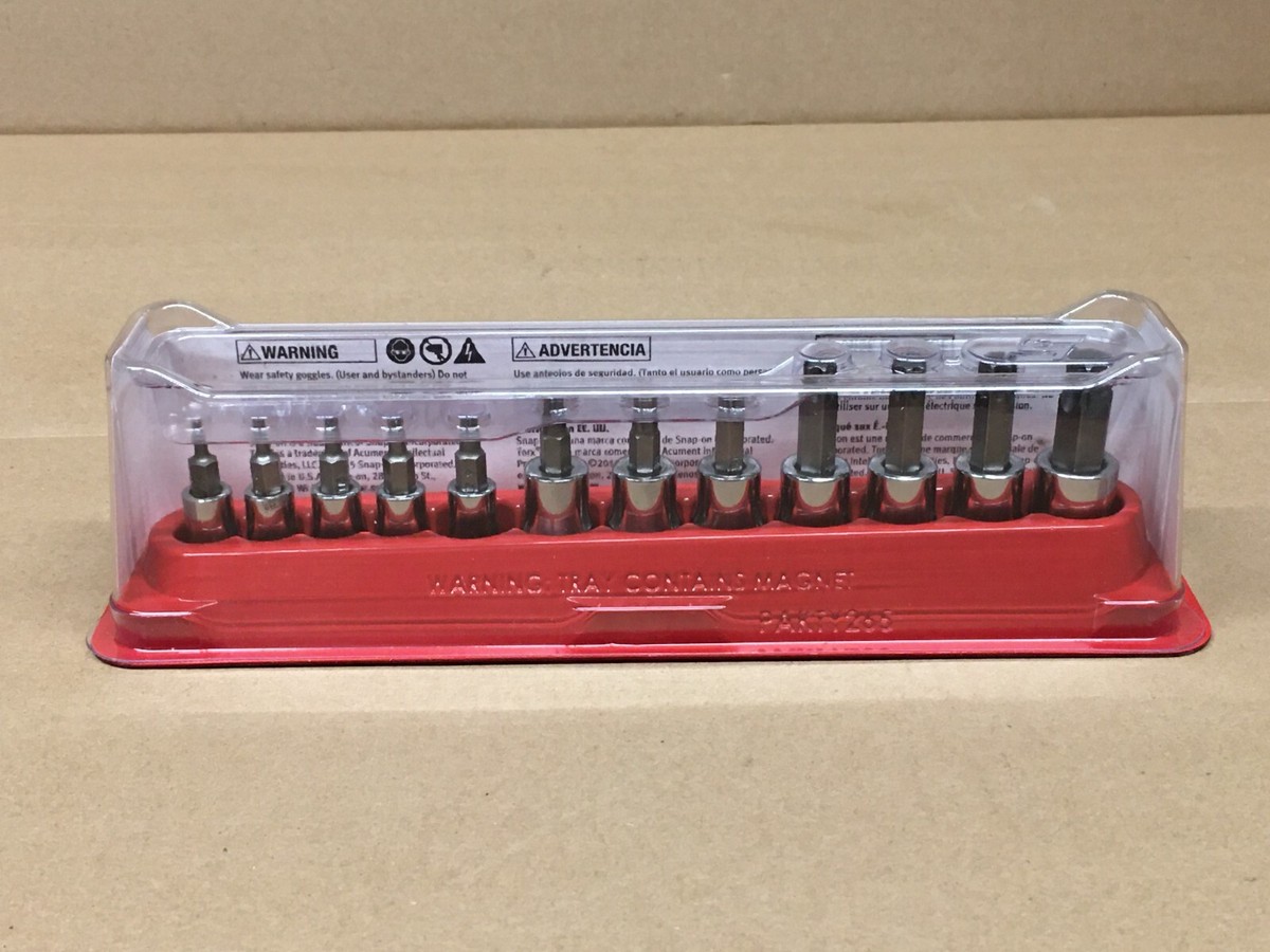 NEW - Snap-On 12pc Torx Bit Socket Set - 1/4 NEW - Snap-On 12pc Torx Bit Socket Set - 1/4