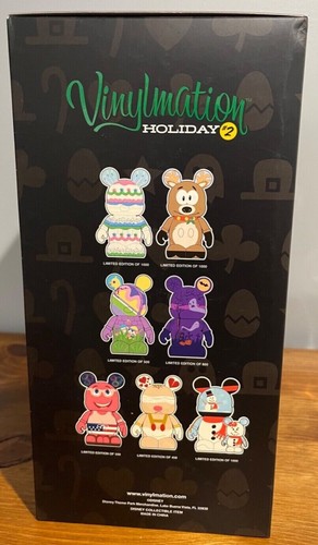 Disney Vinylmation Holiday Series 2 - Snow Globe Snowman 9"/3" Mickey Christmas - Picture 2 of 2