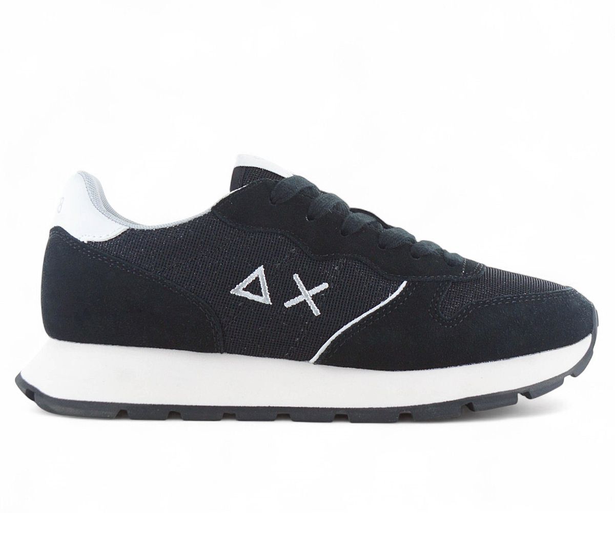 SUN68 Ally Glitter - Mujer Sneakers Negro Z35203-11 Fashion Ocio Zapatos NUEVO