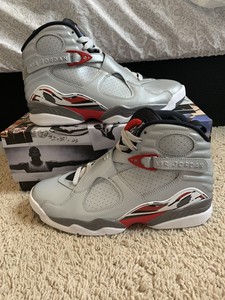 silver jordan 8