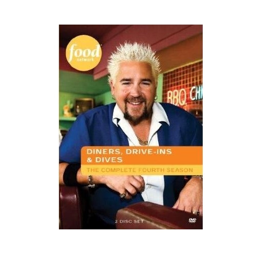 DINERS DRIVE-INS & DIVES - The Complete Fourth 4 Four Season DVD NEW/SEALED - Foto 1 di 1