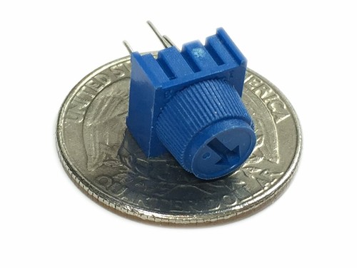 5K Ohm Single turn Trimmer potentiometer w/ knob - Pack of 2 - 第 1/1 張圖片