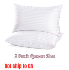 EIUE Hotel Collection Bed Pillows for Sleeping 2 Pack Queen Size