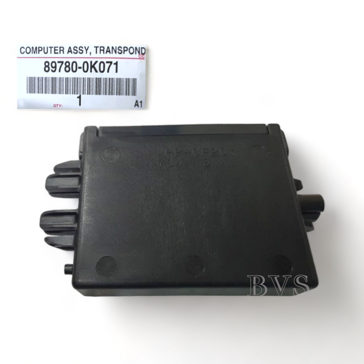 Computer Assy Transponder Key For Toyota Part Number 89780-0K071