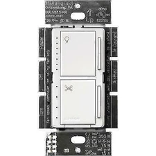 Lutron Maestro Fan Control and Light Dimmer - White BRAND NEW