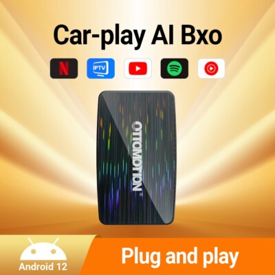 ALL-IN-1 AI Box Play2VideoPro Wireless Carplay&Android Auto Adapter Netflix IPTV