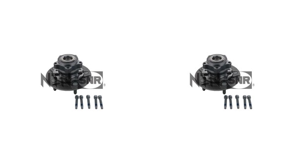 SNR 2X Radnabe Radlagersatz Vorderachse FüR Ford Transit V363 Kasten FCD FDD FED-image