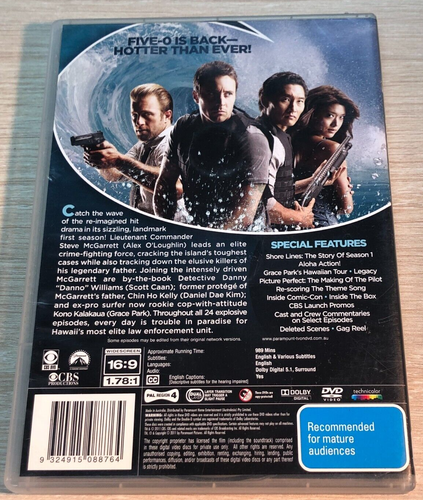 Hawaii Five-0 Seasons 1 & 2 DVDs – 6 Disc Sets – Region 4 – Action Drama - Picture 4 of 12