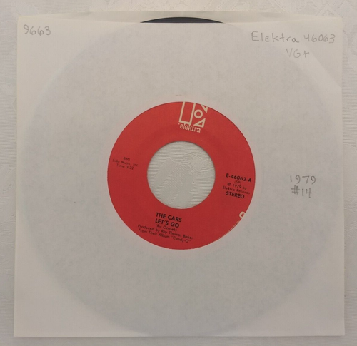 The Cars: Let's Go b/w That's It 7-inch single | eBay
