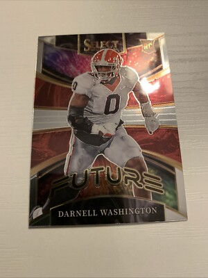2023 Panini Select Draft Picks - Future Silver Prizm #FUT-17 Darnell Washington