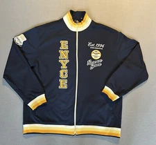 ENYCE Jacket Vintage Men's XXL Full Zip Varsity Reserve Game Y2K Streetwear