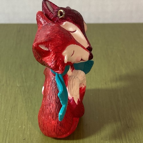 Hallmark Keepsake Christmas Tree Ornament Foxy Pair 2016 Animals Fox Couple Love - Picture 6 of 16