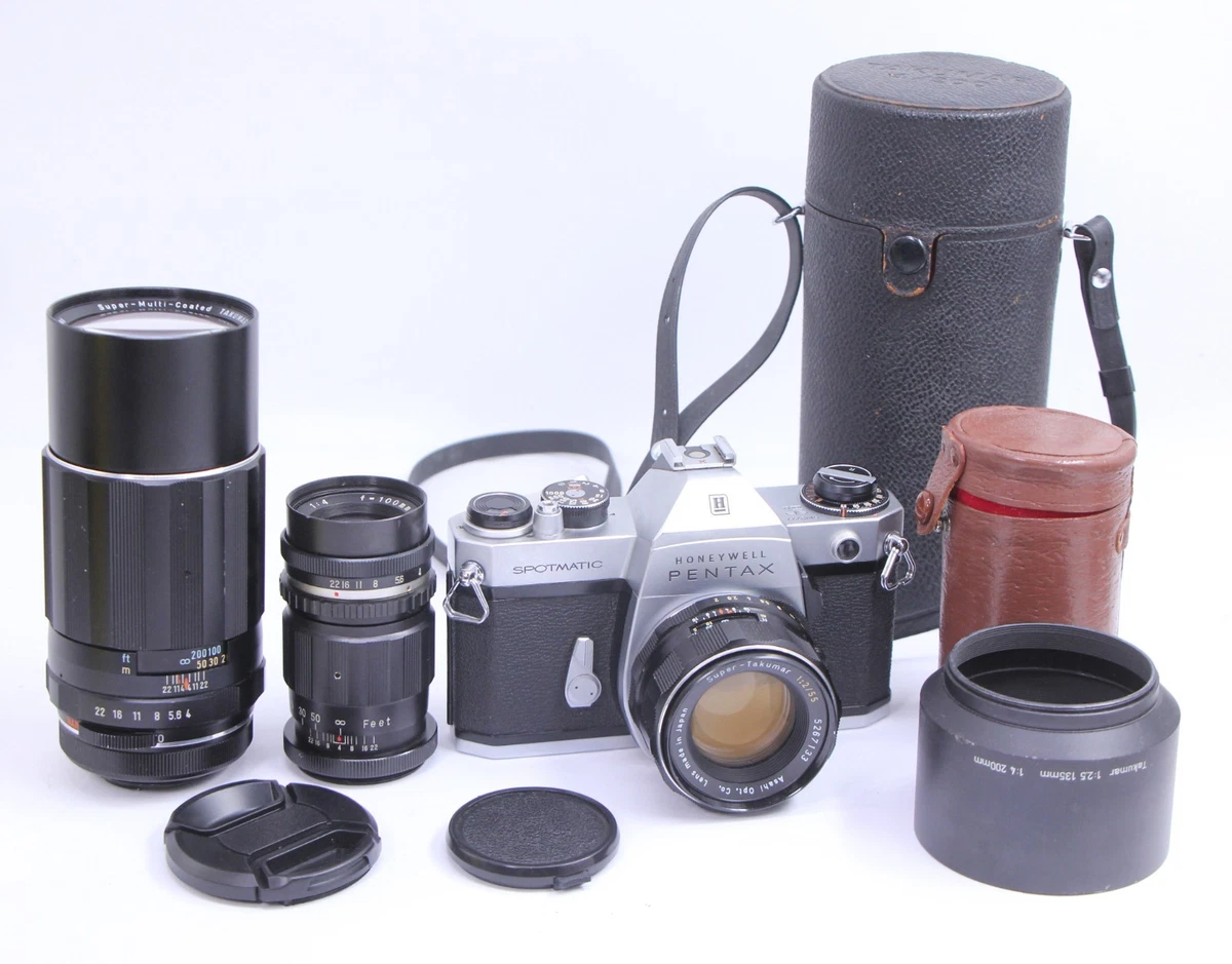 Asahi Pentax Pentax Spotmatic Sp Manual Focus Film Cameras for