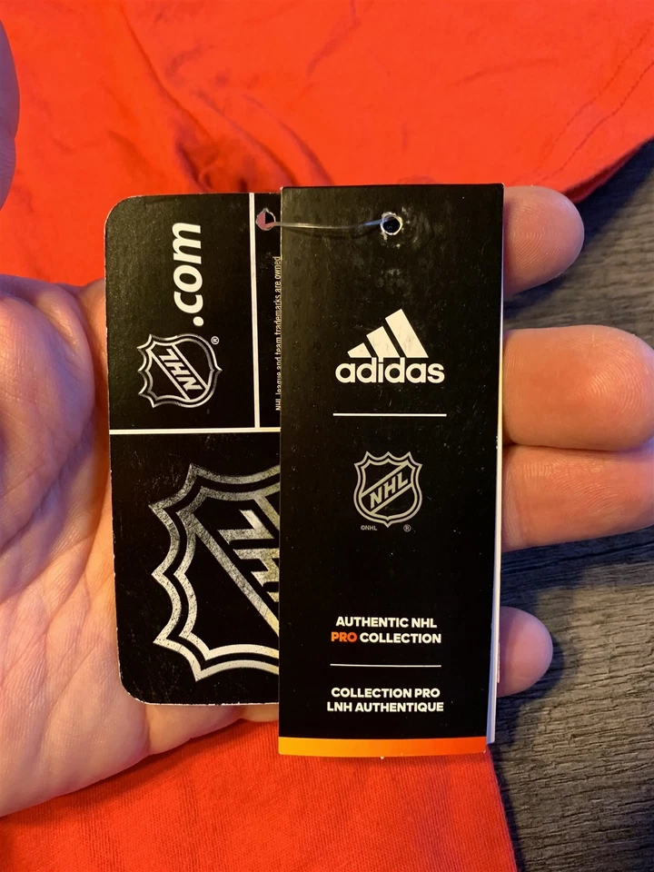 Adidas Chicago Blackhawks NHL Keith Duncan 2 Rojo SS Camisa Juvenil Grande 14/16 Foto 4 de 4