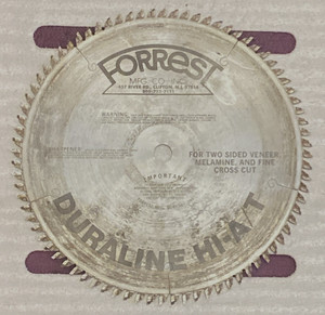 Forrest 10" Cutting Saw Blade Duraline HI-A/T 80T 5/8" Bore For Table Saw