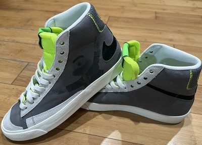 Nike Blazer Mid 77 Oregon Ducks PE Promo Gray Shoes Men's Size 8.5 (FD0235-001)