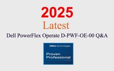 Dell PowerFlex Operate D-PWF-OE-00 Q A GUARANTEED 1 month update 