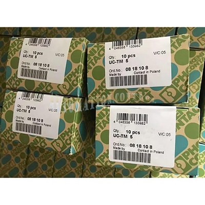 10 PCS/box New UC-TM5 0818108 For Phoenix Terminal Marker Strip