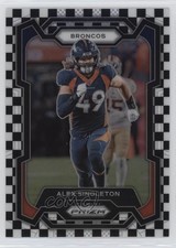 2023 Panini Prizm Black & White Checker Prizm Alex Singleton #84 0jk3