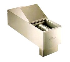 Edlund CA-3000 Stainless Steel Cabinet Type Manual Air Powered Can Crusher