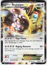 Pokemon Regigigas EX 82/99 Holo EX Rare Next Destinies Pokemon Near Mint