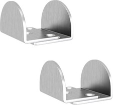 Sliding Barn Door Floor Guide, Floor Mounted Bottom Guide, U Shape, Stainless...