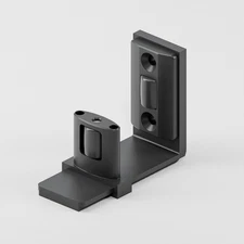 Sliding Barn Door Floor Guide Adjustable Bottom Double Small Rollers Guide Wa...