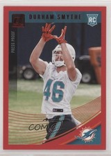 2018 Panini Donruss Rookie Press Proof Red Durham Smythe #385 1u6