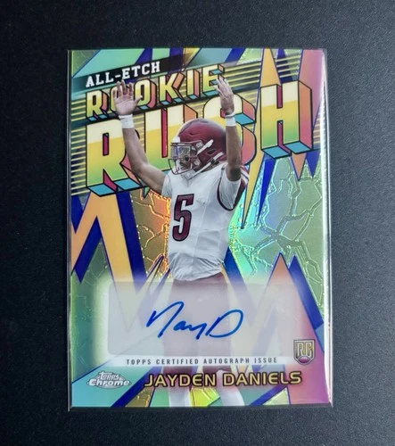 2024 Topps - All-Etch Rookie Rush Auto Jayden Daniels #RRA-JD - *Pack Fresh*