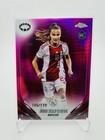2023-24 Topps Chrome UEFA Womenâs CL Rosa Van Gool - Pink Prism Rookie Card /199
