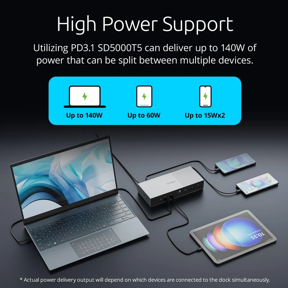 Base Kensington SD5000T5 EQ Thunderbolt 5 Foto 2 de 4