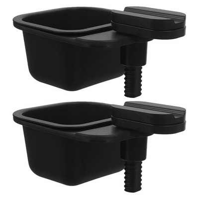 2 Pcs Hängender Schreibtisch-mülleimer Büromülleimer Praktischer