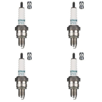 DENSO Zündkerze IUF22 Iridium 4er Set (für: SkyTeam Skymax 50 ST50-6 10 )