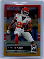 2025 Donruss Optic Football Marcus Peters 2015 Retro Insert #22 KC Chiefs