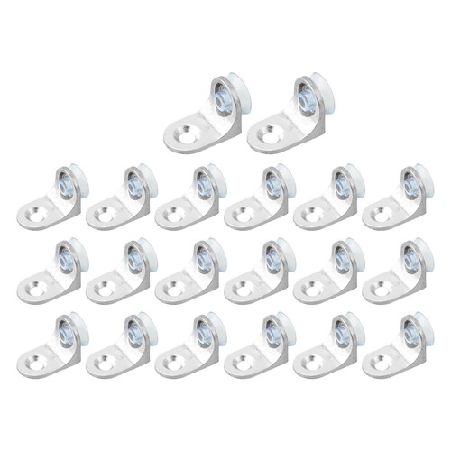 Closet Partition Support Shelf Bracket for Solid Wood & Plastic (20pcs) - Picture 19 of 24