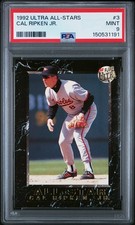 1992 Ultra All-Stars 3 Cal Ripken Jr. PSA 9 MINT HOF!