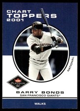 Barry Bonds 2001 Fleer Platinum #414 Giants MLB READ FREE SHIPPING AutographDen