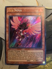 Yugioh! Red Nova - 1st Ed Secret Rare - DRL3-EN017 - NM