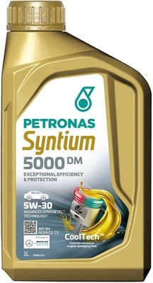 Motoröl Petronas Syntium 5000 DM 5W-30 SN 1L BMW LL-04 VW 505.00 505.01 MB229.52