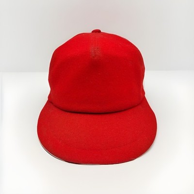 Vintage LL Bean Red Wool Hunting Cap Hat Made in USA 5 Panel  display picture 2