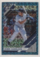 2019 Panini Donruss Optic Teal Velocity Prizm 8/35 Jeimer Candelario #196 4z8