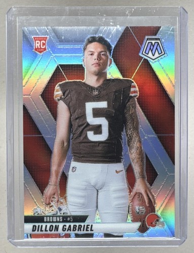 Dillon Gabriel 2025 Panini Mosaic #277 Silver Prizm Variation RC Rookie