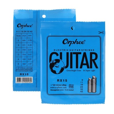 9-42/10-46/11-50 Gauges E-Gitarrensaiten Full Size Light Medium Musikinstrumente