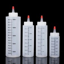 Plastic Squeeze Bottle Condiment Dispenser Ketchup Mustard Sauce Oil Bottle
