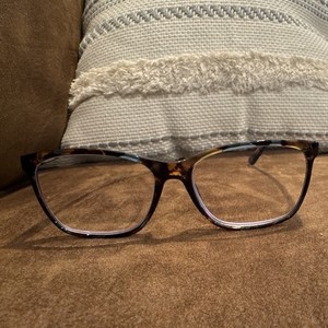 ICUVAN Tortoiseshell Rectangle Bifocal Reading Glasses +2.25 Clear 52-18-135