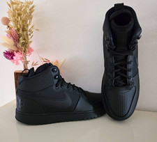 Nike Court Borough Mid Winter Sneaker Schwarz Mid Top EU 42,5 AA0547-002