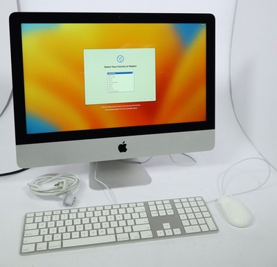 Apple iMac 21.5-inch Retina 4K i5 Quad Core 256GB SSD 16GB RAM Ventura 2017