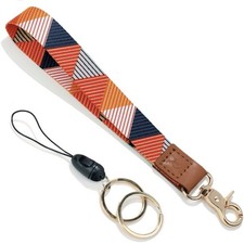 Wristlet Strap for Key, Classic Hand Wrist Keychain Lanyard Key Chain Holder
