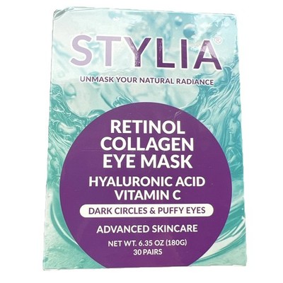 Stylus Retinol Collagen Eye Mask 30 Pairs.