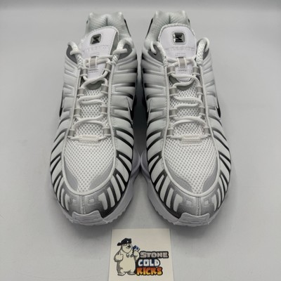 Nike Shox TL Metallic Platinum AV3595-102 Size 9.5 Max 90 95 97